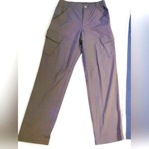 Boys Old Navy Dark Gray Athletic Cargo Pants Size Small